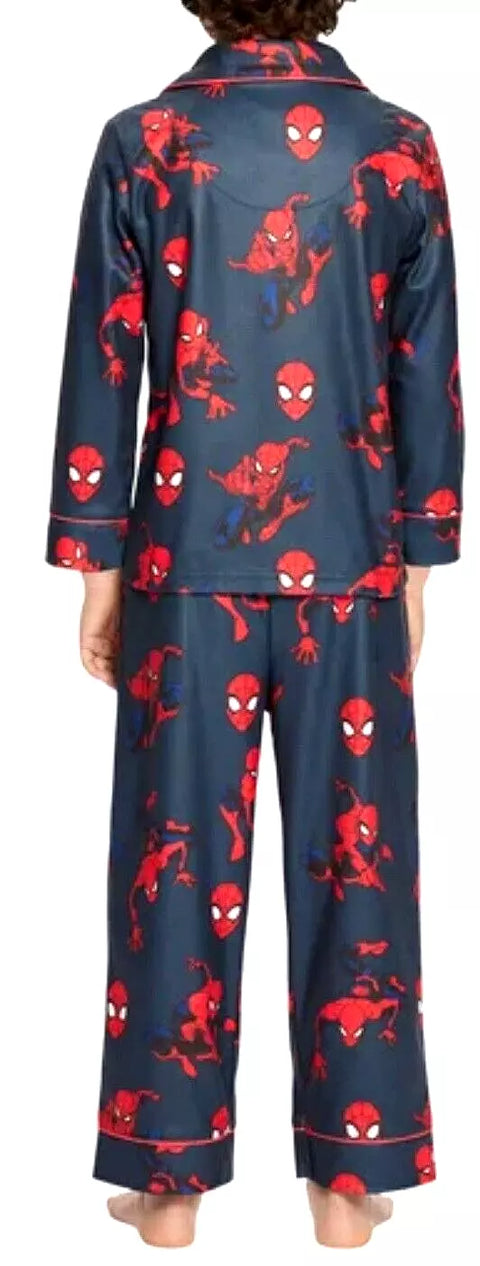 Marvel Spider-man Boy's Washed Black 2pcs Pajama Set | Marvel In Lebanon