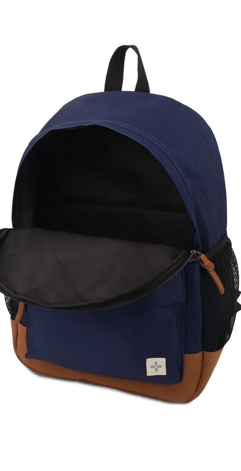 Sun Stone Riley Colorblocked Backpack Blue ONE SIZE abb128 shr(lr90)