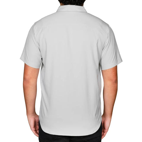 Columbia Men's Cool Gray Short Sleeve Woven Shirt | Columbia In Lebanon