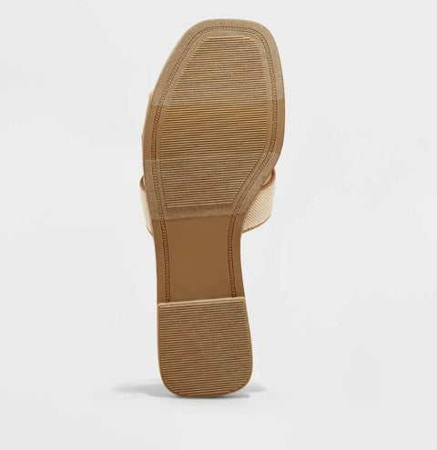 A New Day Women's Beige Nina H-Band Slide Slipper |A New Day In Lebanon