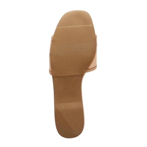 A New Day Women's Beige Elain Floral Embroidered Mesh Slide Slipper |A New Day In Lebanon