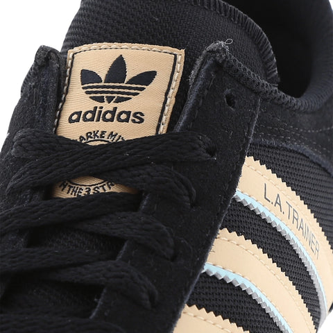 Adidas Men's Black & Beige La Trainer Sneakers | Adidas In Lebanon