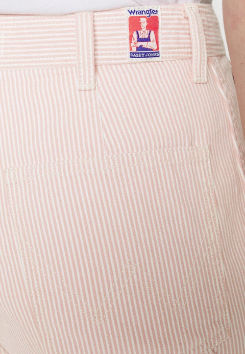Wrangler Women's Pink Hickory Striped Casey Jones Carpenter Jeans | Wrangler In Lebanon