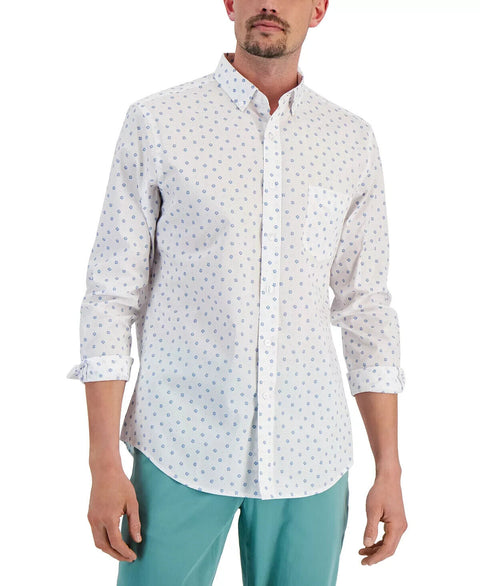 Club Room Men's White Shirt ABF916 shr(me21)