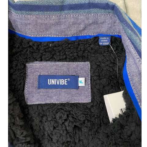 Univibe Boy's Blue Shirt Jacket ABFK720 od14