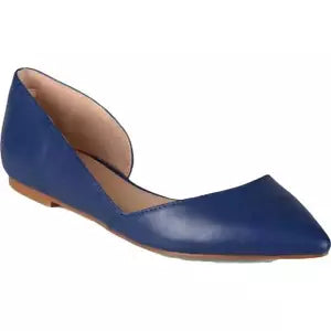 Journee Collection Women's Blue Cortini Flat's ACS1347
