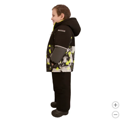 SPYDER Boy's Black Multicolor Snow Jacket | SPYDER  in Lebanon