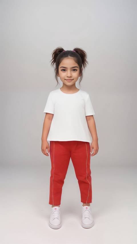 S.Oliver Girl's Red Slim Pants |S.Oliver in Lebanon