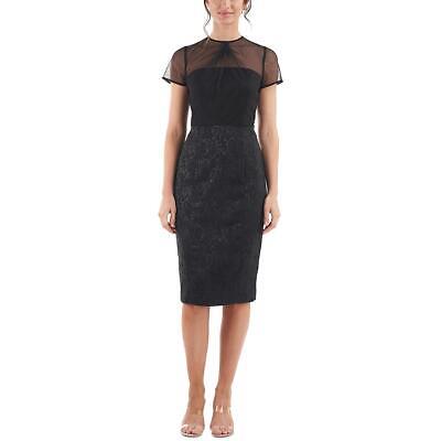 JS Collections Womens Black Dress ABF40