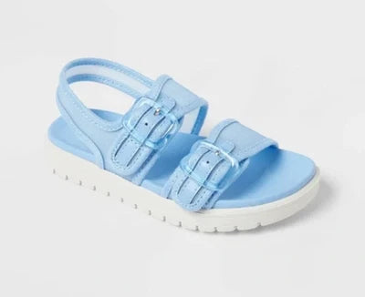 Cat & Jack Baby Boy's Light Blue Mesh Footbed Sandals | Cat & Jack In Lebanon