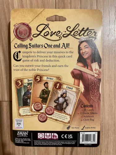 Love Letter Board Game|Love Letter In Lebanon