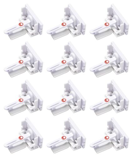 New Safety 1st HS316 Pack Of 12 Adhesive Lock & Cabinet Latch  | Safety 1st In Lebanon