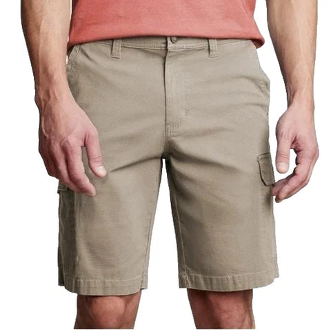 Copper and Oak Men's Khaki 40 Ripstop Security Pocket Flex Waist Stretch Cargo Shorts |Copper and Oak In Lebanon