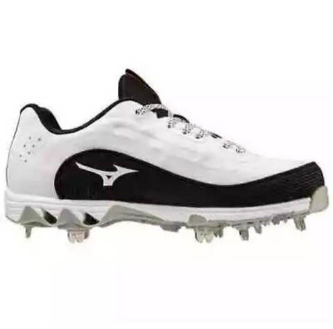 Mizuno Men's Black & White 9-Spike Advanced Sweep 4 Metal Fastpitch Sneacker | Mizuno in Lebanon