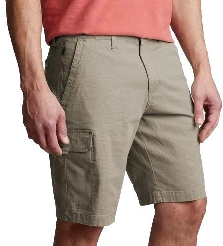 Copper and Oak Men's Khaki 40 Ripstop Security Pocket Flex Waist Stretch Cargo Shorts |Copper and Oak In Lebanon