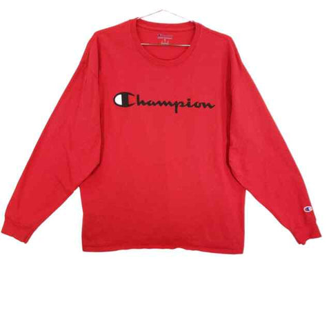 Champion Boy's Red Sweatshirts ABFK641 shr