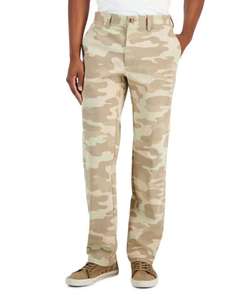 Club Room Men's Camouflage Beige Pants ABF372(ma10)