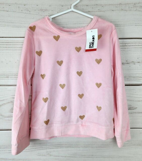 Epic Threads Girl's Pink Sweatshirt ABFK 99