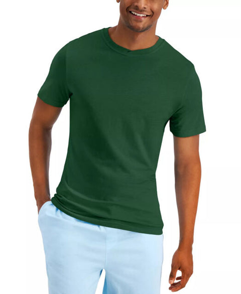 Club Room Men's Dark Green Pajama T-Shirt ABF470(od34,48,50)