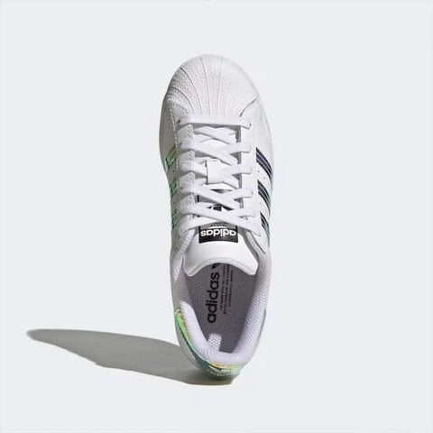 Adidas Women's White Superstar J Sneaker | Adidas In Lebanon
