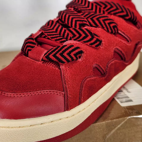 Steve Madden Women's Red Multi Roaring Sneakers | Steve Madden In Lebanon