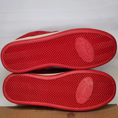 Steve Madden Women's Red Multi Roaring Sneakers | Steve Madden In Lebanon