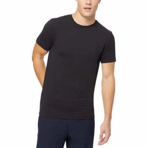 32 Degrees Men's Black Crew Neck T-Shirt 3 Packs | 32 Degrees In Lebanon