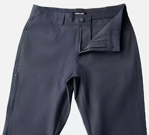 Kirkland Signature Men's Gray Stretch Tech Pants | Kirkland Signature In Lebanon