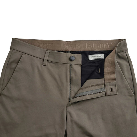 English Laundry Men's Grey Flat Front Chino Pant | English Laundry In Lebanon