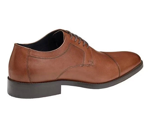 Johnston & Murphy Men's Brown Novick Cap Toe Wide Leather Casual Shoes | Johnston & Murphy In Lebanon