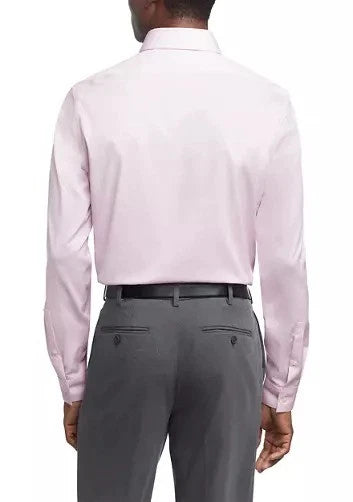 Calvin Klein Men's Light Pink Steel Plus Regular Fit Shirt | Calvin Klein In Lebanon