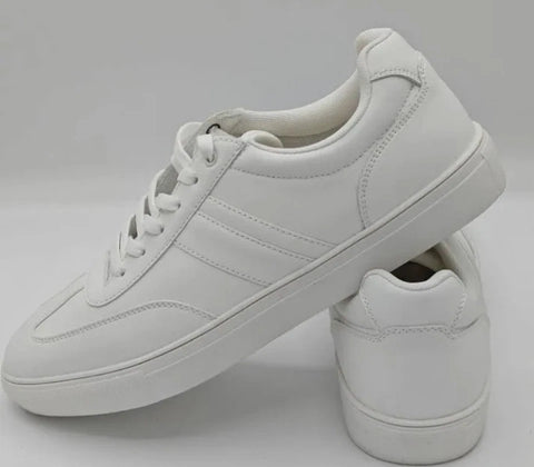 Perry Ellis Portfolio Men's White Leather Sneakers | Perry Ellis Portfolio In Lebanon