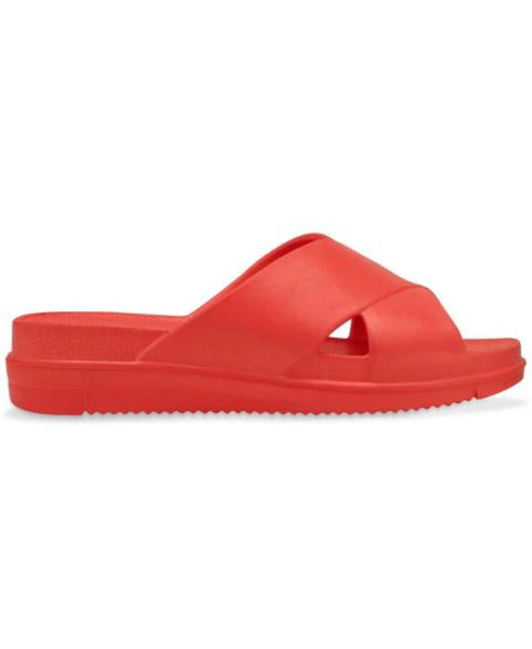 Sun + Stone Women's Coral Islla Crisscross Slide Wedge Slipper | Sun + Stone In Lebanon