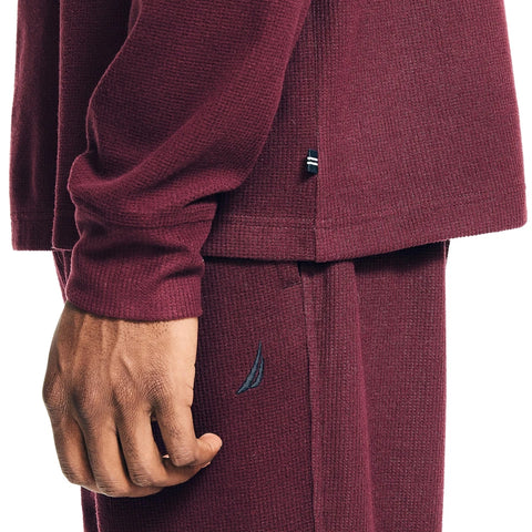Nautica Men's Burgundy Waffle Pant | Nautica In Lebanon