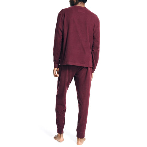 Nautica Men's Burgundy Waffle Pant | Nautica In Lebanon
