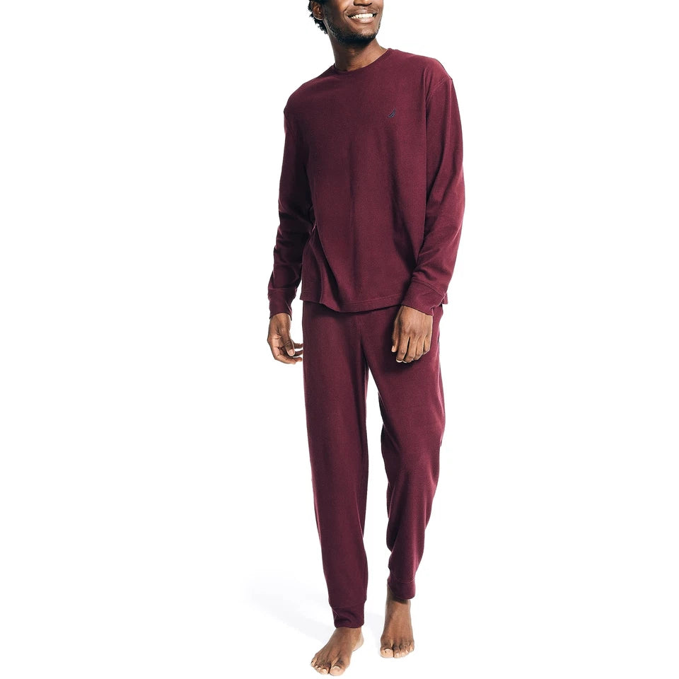 Nautica Men's Burgundy Waffle Pant | Nautica In Lebanon