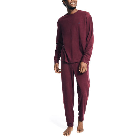 Nautica Men's Burgundy Waffle Pant | Nautica In Lebanon
