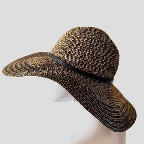 I.N.C. International Concepts Women's Brown Striped Floppy Sun Hat | I.N.C. International Concepts In Lebanon