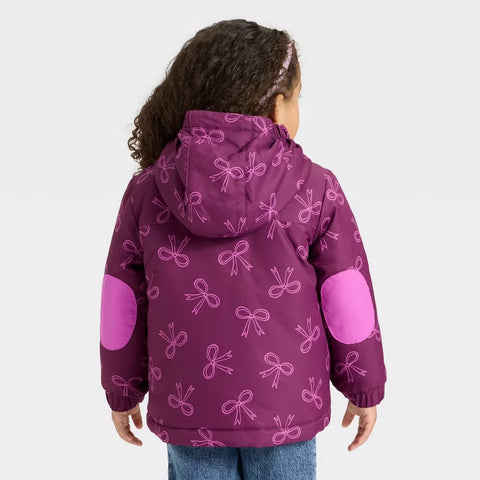 Cat & Jack Girl's Plum Bow 3-in-1 Snowplay Jacket | Cat & Jack In Lebanon