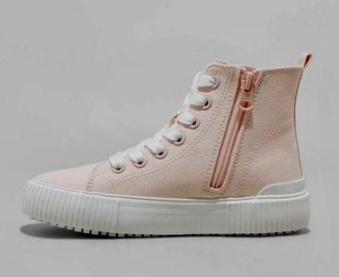 Cat & Jack Girl's Pink Cora Zipper Lace-Up Sneakers | Cat & Jack In Lebanon