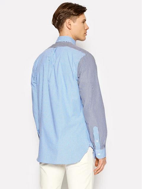 Polo Ralph Lauren Men's Blue Shirt ABF831 shr