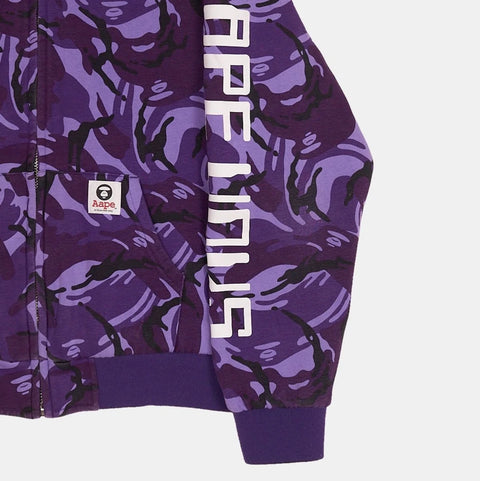 Aape Men's Black & Purple Lightweight Reversible Jacket | Aape In Lebanon