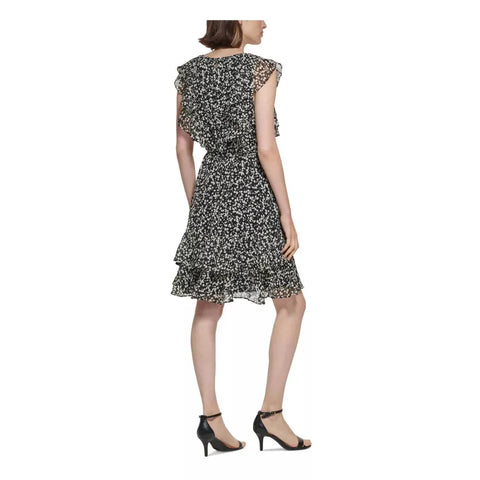 Tommy Hilfiger Women's Black & White Sleeveless Dress |Tommy Hilfiger in Lebanon