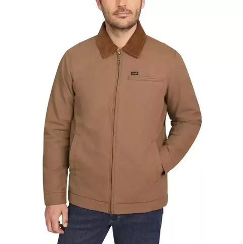 Wrangler Men's Brown Canvas Work Jacket  |Wrangler Lebanon