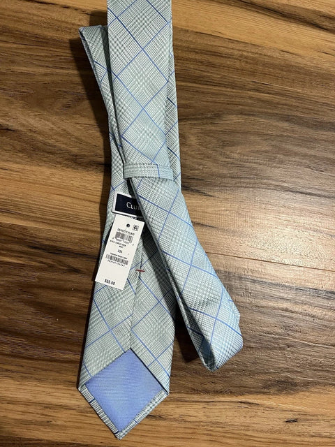 Club Room Men's Mint Green Plaid Tie |Club Room In Lebanon