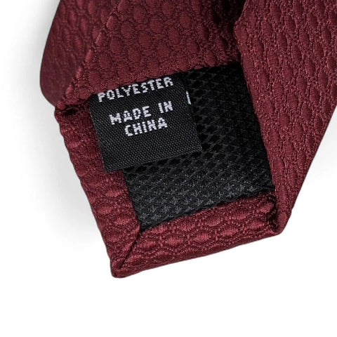 Alfani Men's Burgundy Elloree Solid Tie Necktie  | Alfani In Lebanon