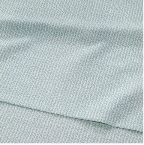 Pure Earth 4-Piece Green & White Queen Sheet Set  | Pure Earth In Lebanon