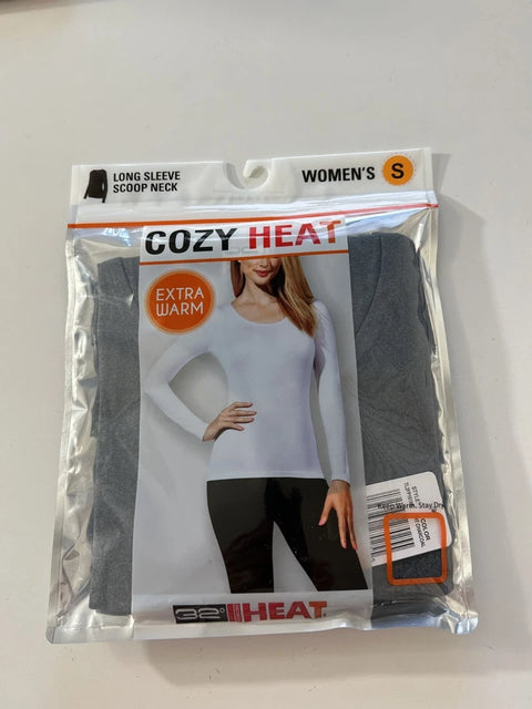 32 Degrees Women's Dark Grey Cozy Heat Long Sleeve Charcoal|32 Degrees In Lebanon