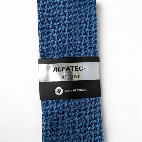 Alfani Men's Blue  Millbrook Geometric Necktie Modern  | Alfani In Lebanon