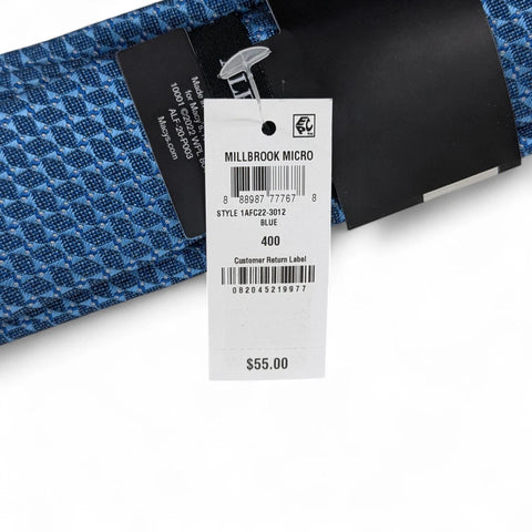 Alfani Men's Blue  Millbrook Geometric Necktie Modern  | Alfani In Lebanon